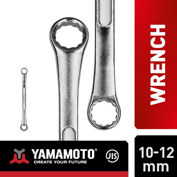 Kunci Ring YAMAMOTO ukuran 10x12mm
