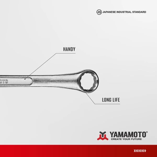 YAMAMOTO Box End Wrench size 17x19mm