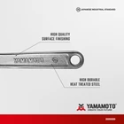 YAMAMOTO Adjustable Wrench size 8inch 3