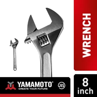YAMAMOTO Adjustable Wrench size 8inch