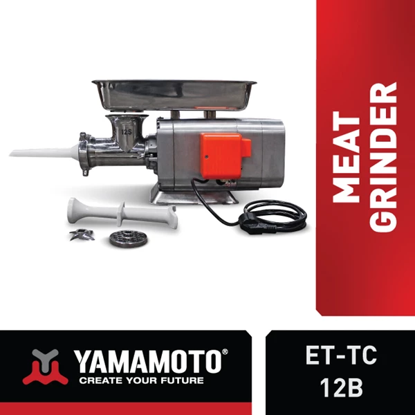 YAMAMOTO Electric Meat Mincer ET-TC 12B