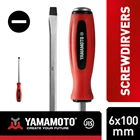 YAMAMOTO GO-THRU Screwdrivers size 6x100mm (-) 1