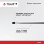YAMAMOTO GO-THRU Screwdrivers size 6x100mm (-) 3