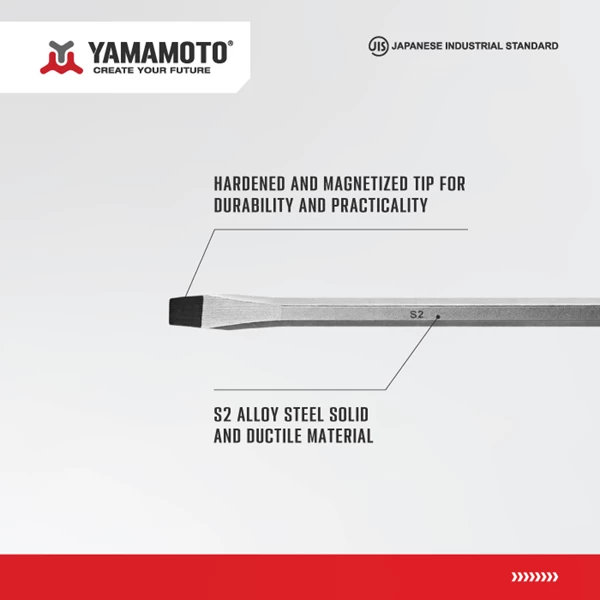 YAMAMOTO GO-THRU Screwdrivers size 6x150mm (-)