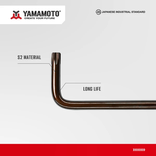 YAMAMOTO Torx Key Extra Long T50