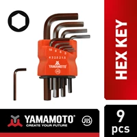 YAMAMOTO Hex Key Set Short 9 pcs
