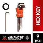 YAMAMOTO Hex Key Set Long 9 pcs 1
