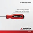 YAMAMOTO TPR Screwdrivers size 5x100mm (-) 3