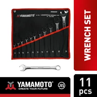 YAMAMOTO Set Combination Wrench 11 pcs (8-24mm)
