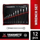 YAMAMOTO Set Box End Wrench 12 pcs (6-32mm) 1
