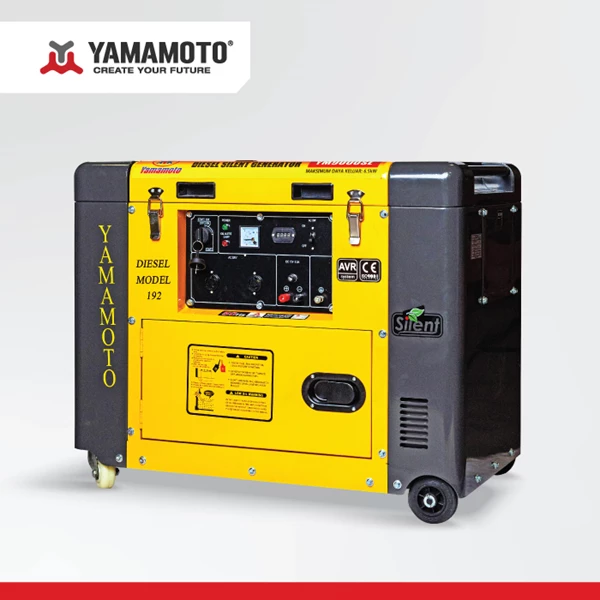 YAMAMOTO Silent Diesel Generator YM 9000 SE