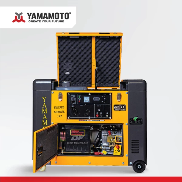YAMAMOTO Silent Diesel Generator YM 9000 SE
