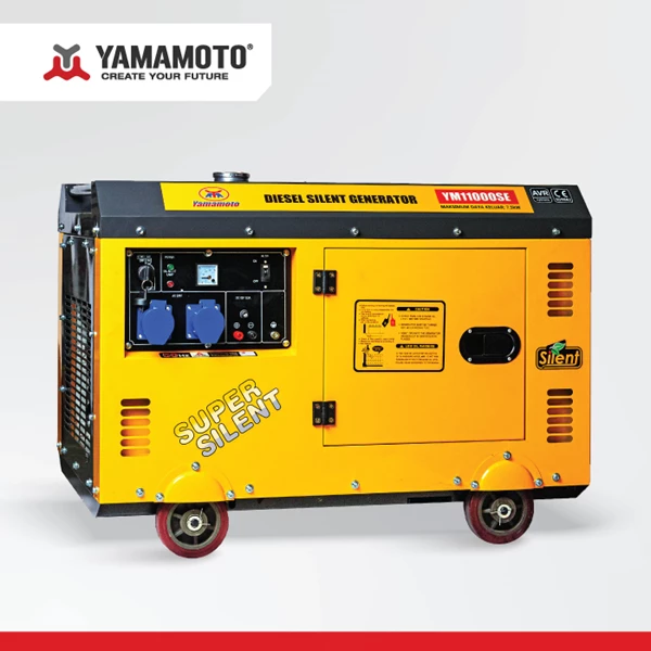 Genset Silent YAMAMOTO Diesel YM 11000 SE