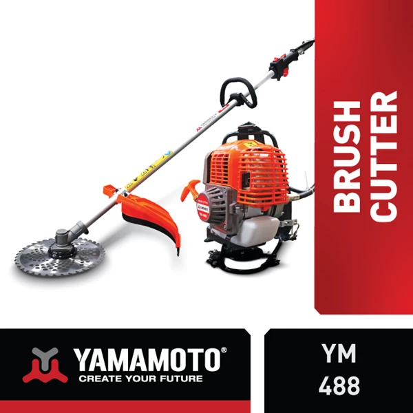 YAMAMOTO Knapsack Brush Cutter YM-488