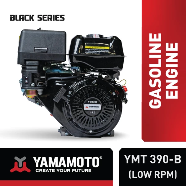 YAMAMOTO Gasoline Engine Black Series YMT 390-B (Low RPM)